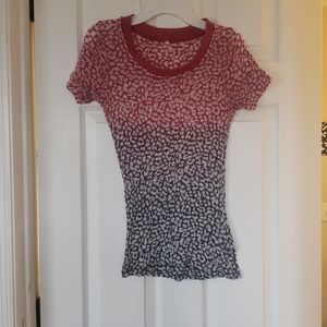 Leopard pattern top